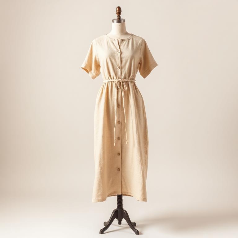 Vestido Linho Solar